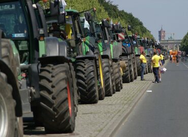 Bauern-Demonstration in Berlin am 25.5.2009