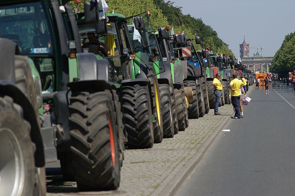 Bauern-Demonstration in Berlin am 25.5.2009